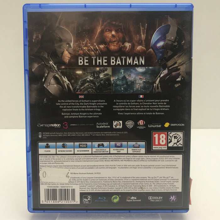 Batman: Arkham Knight - PS4