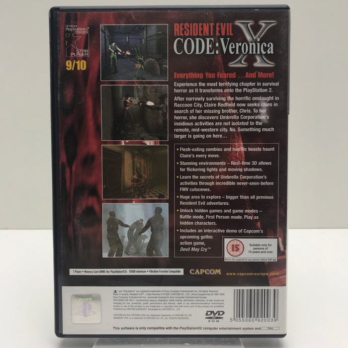 Resident Evil Code: Veronica X - PS2