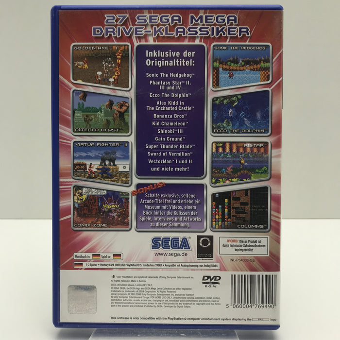 Sega Megadrive Collection - PS2