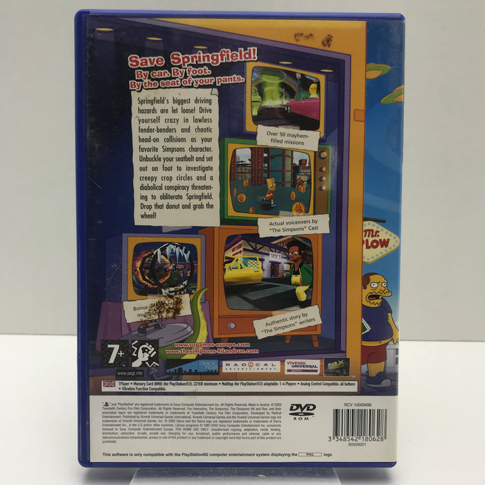 The Simpsons: Hit & Run- PS2