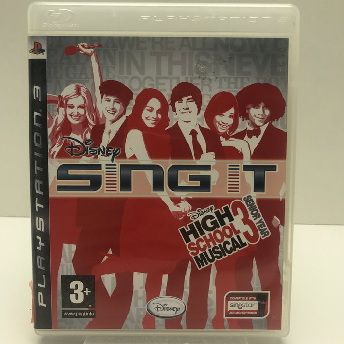 Disney Sing IT: High ScHool Musical 3 Senior Year - PS3