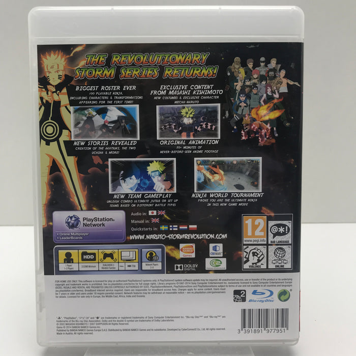 Nuruto Shippuden: Ultra Ninja Storm Revolution - PS3