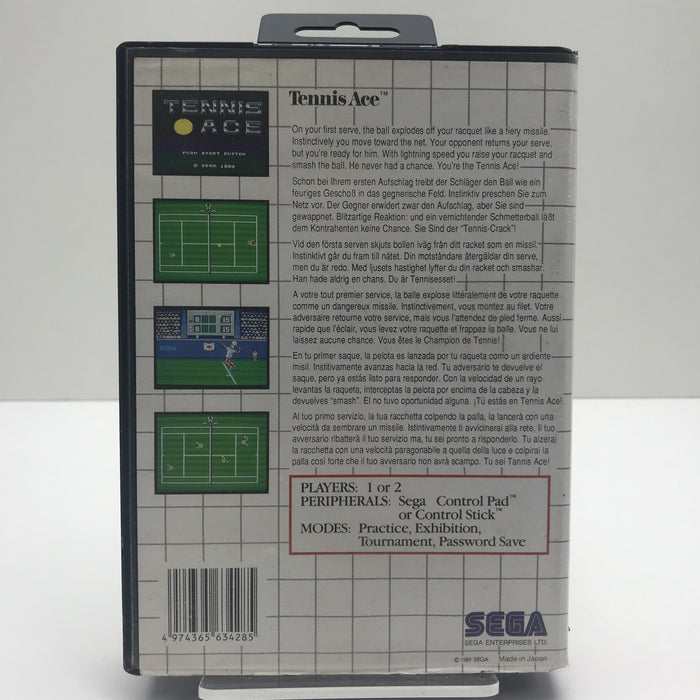 Tennis Ace - Sega Master System