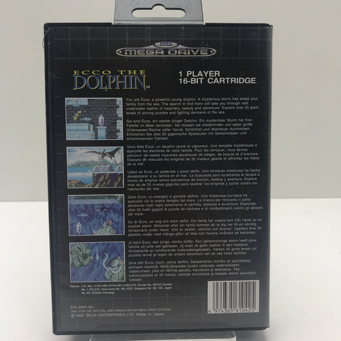 Ecco The Dolphin - Sega Mega Drive