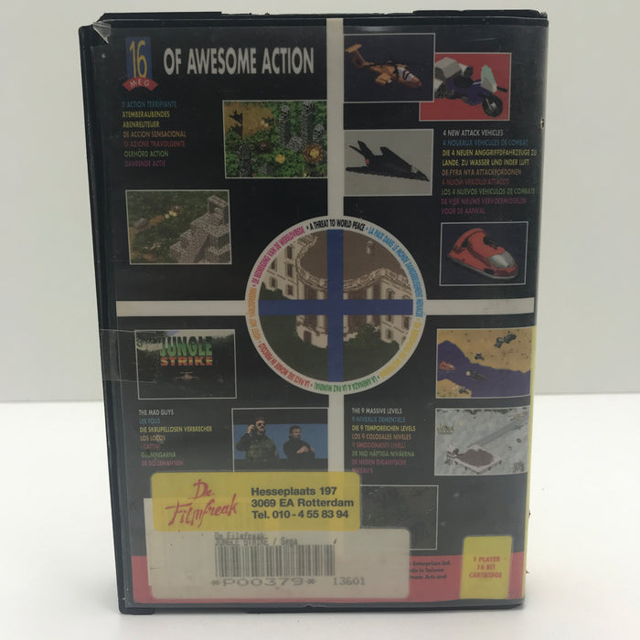 Jungle Strike - Sega Mega Drive