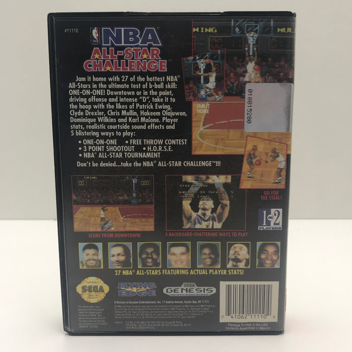 NBA All-Star Challenge - Sega Mega Drive