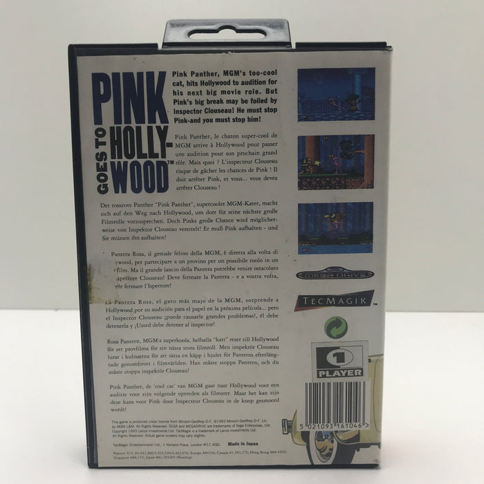 Pink Goes To Holly-Wood - Sega Mega Drive