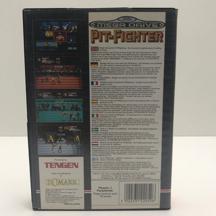 Pit Fighter - Sega Mega Drive