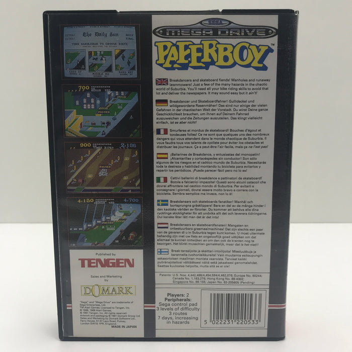 Paperboy - Sega Mega Drive