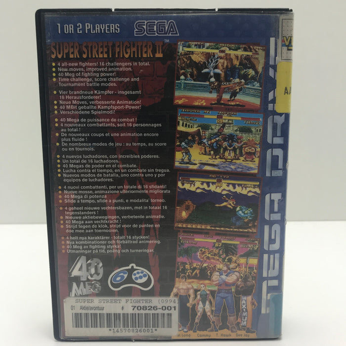 Super Street Fighter 2 - Sega Mega Drive