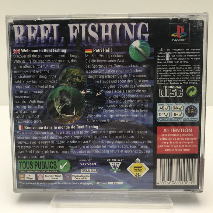 Reel Fishing - PS1